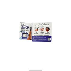 Olay Cleansing Melts Daily Facial Cleanser Retinol Water-Activated